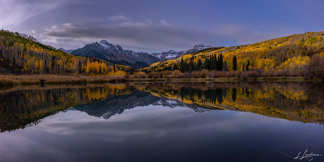 Fall Morning Mirror