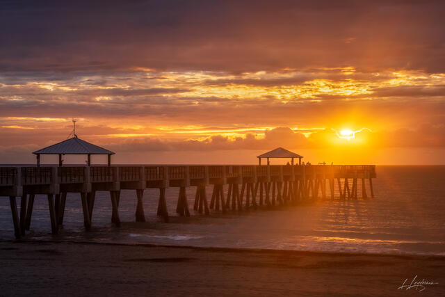 Radiant Dawn at the Pier