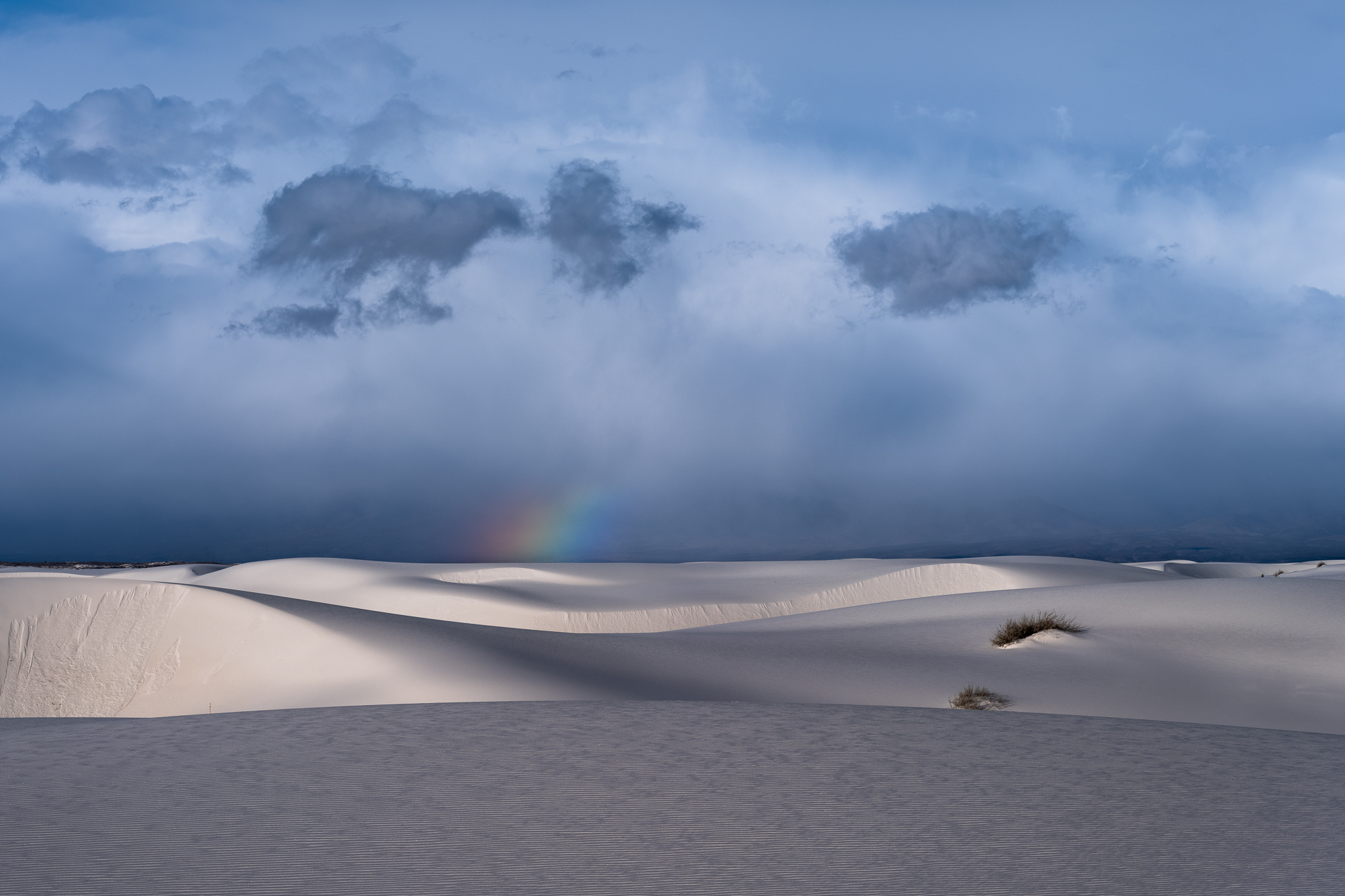Rainbow, Sand, Dunes, Dune, Mountain, White Sands, National Park