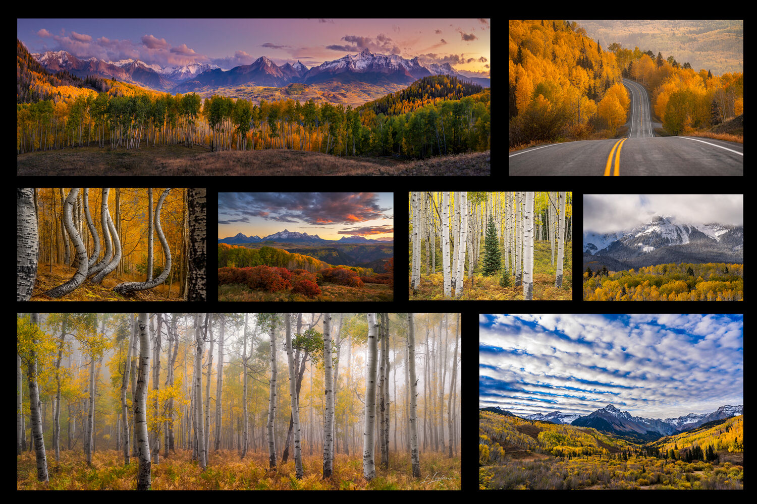 Southwest Colorado is a true wonderland during the autumn season. As the leaves of the aspen trees turn from green to golden...