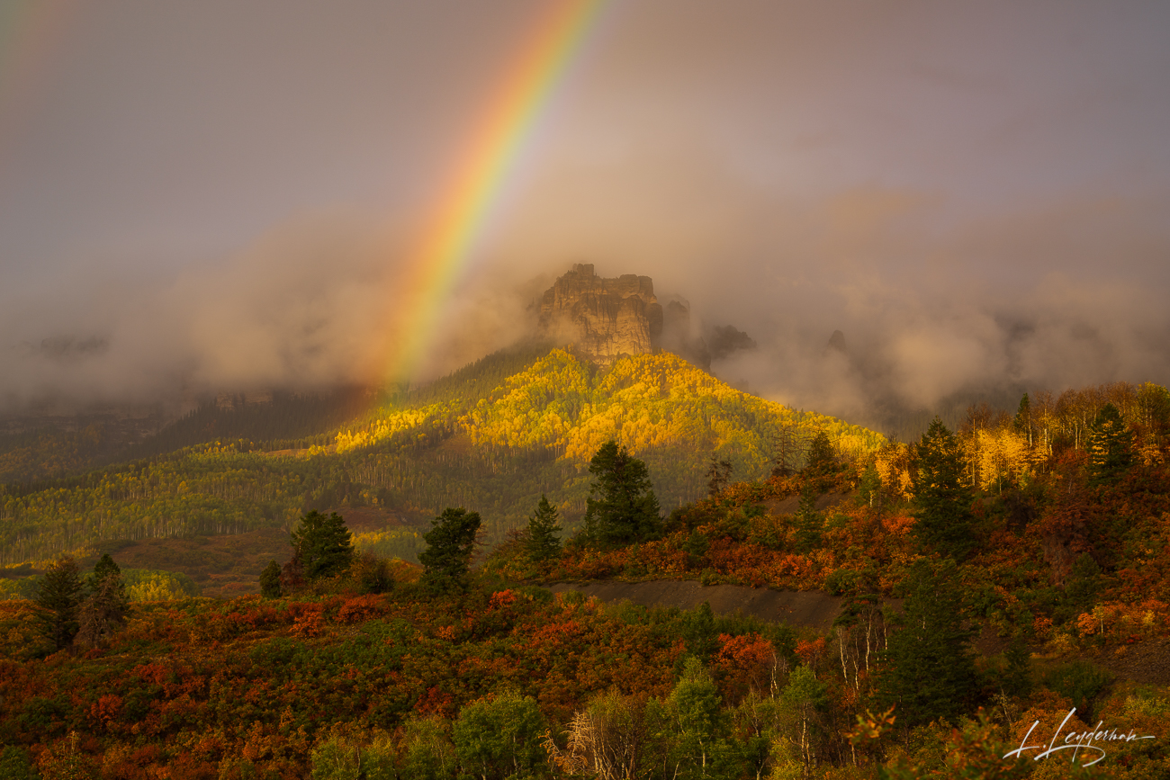 Rainbow in the Cimmeron Range
